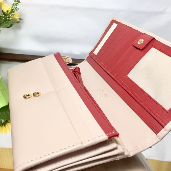 IN BLOOM Radley Flapover Matinee Wallet - Pink - Picture 6 of 7